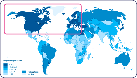 bladder cancer world view